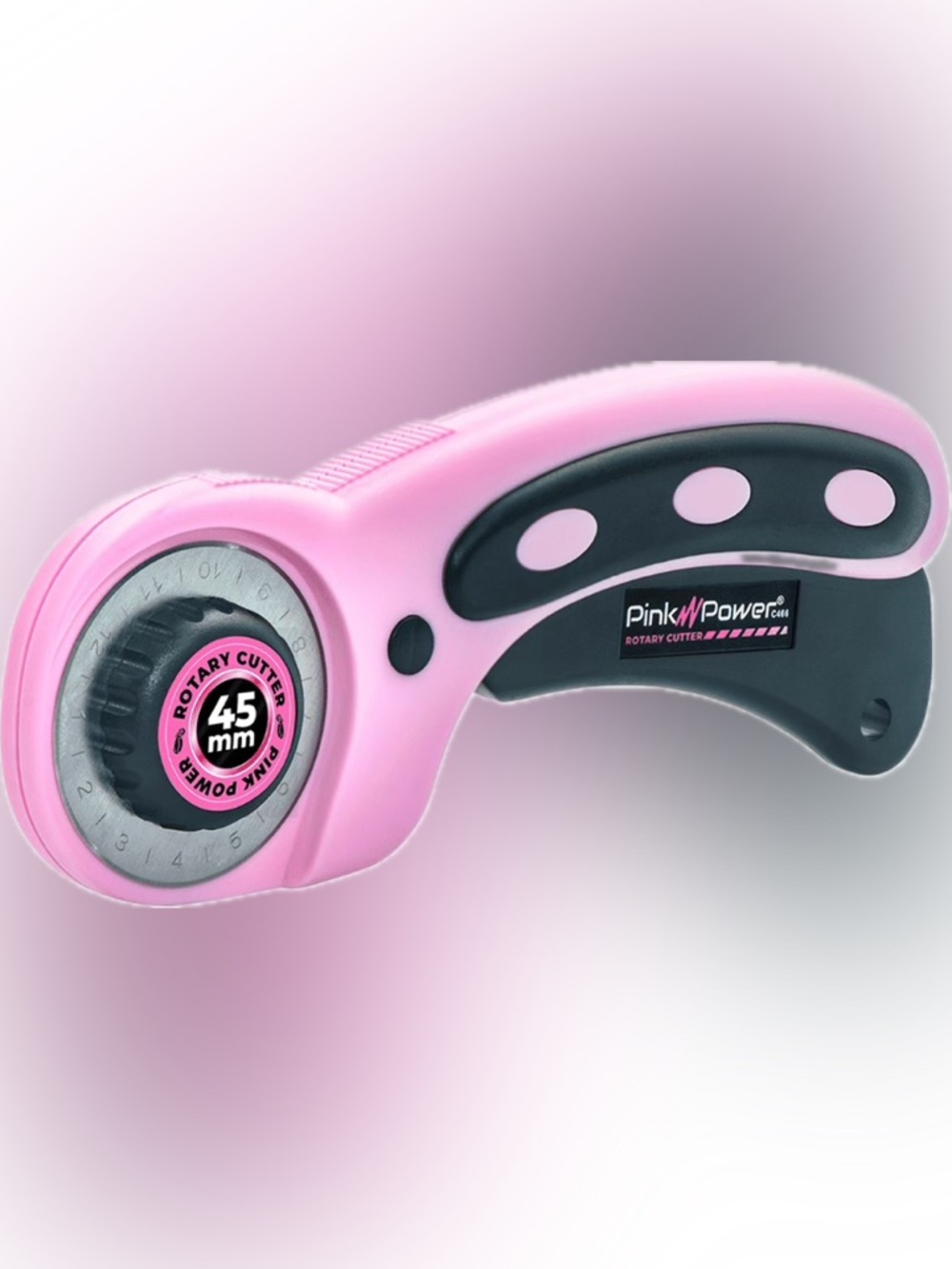 Pink Power Rotary Cutter 45mm w Auto Safety Lock | BRAND NEW NEVER USED